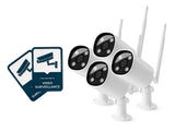 NEXSMART™ VISION5 PLUS 2K HD BEWAKINGSCAMERA - 4 PAKKEN+BEWAKINGSSTICKER - 1