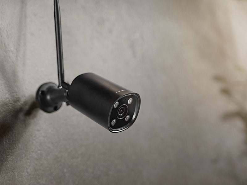 NEXSMART™ VISION4-B PLUS CAMÉRA DE SURVEILLANCE HD 2K - 4 PAQUET+AUTOCOLLANT