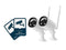 NEXSMART™ VISION4 PLUS CAMÉRA DE SURVEILLANCE HD 2K - 2 PAQUET+AUTOCOLLANT