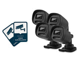 NEXSMART™ VISION6-B - BEVEILIGINGSCAMERA 4-PACK + STICKER - 1